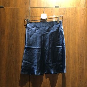 Babaton Slip Mini Skirt in Total Eclipse, Size 6